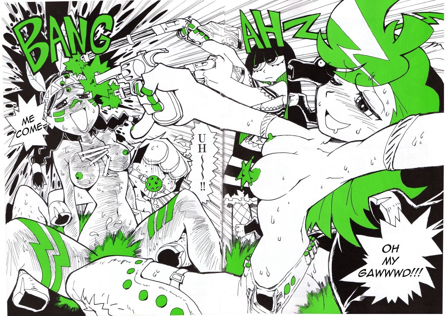 Panty & Stocking with Garterbelt in Manga Strip Chapter 4 page 6 - Chapter 4