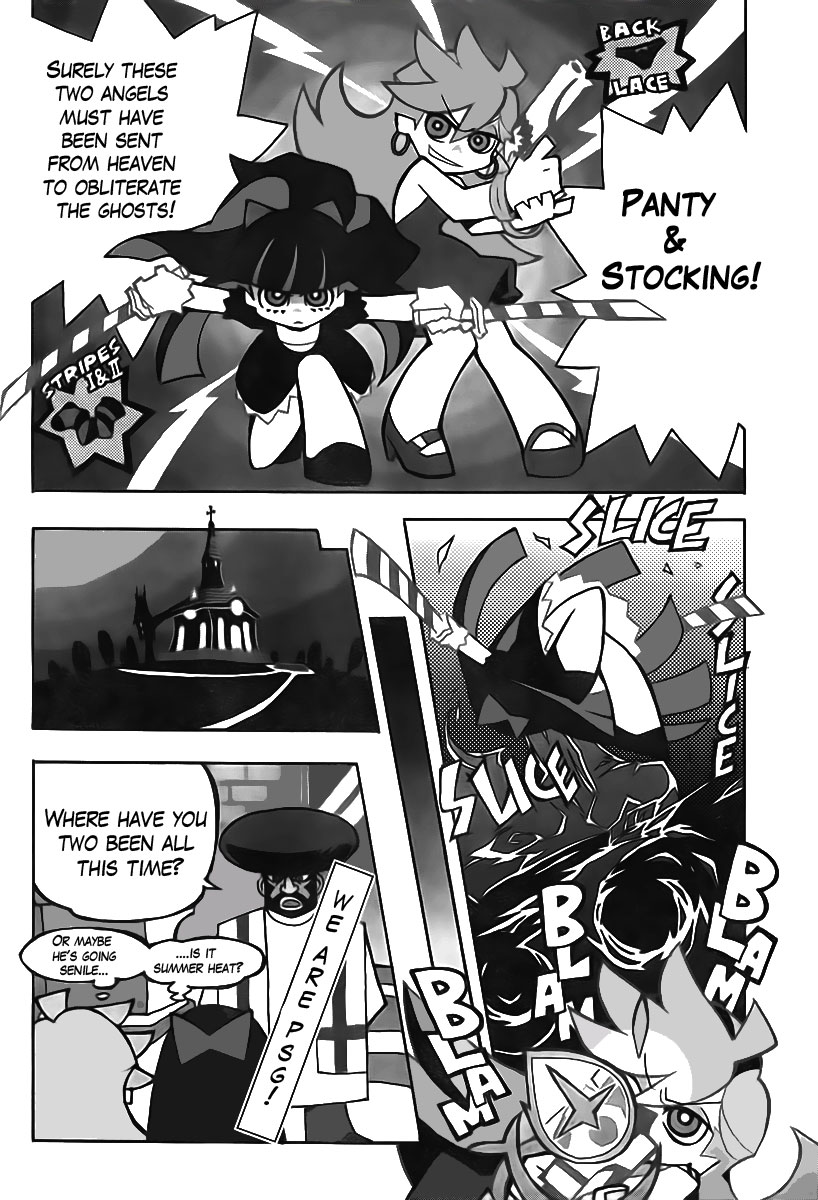 Panty & Stocking with Garterbelt Chapter 1 page 12 - Chapter 1 : Ghostbusters