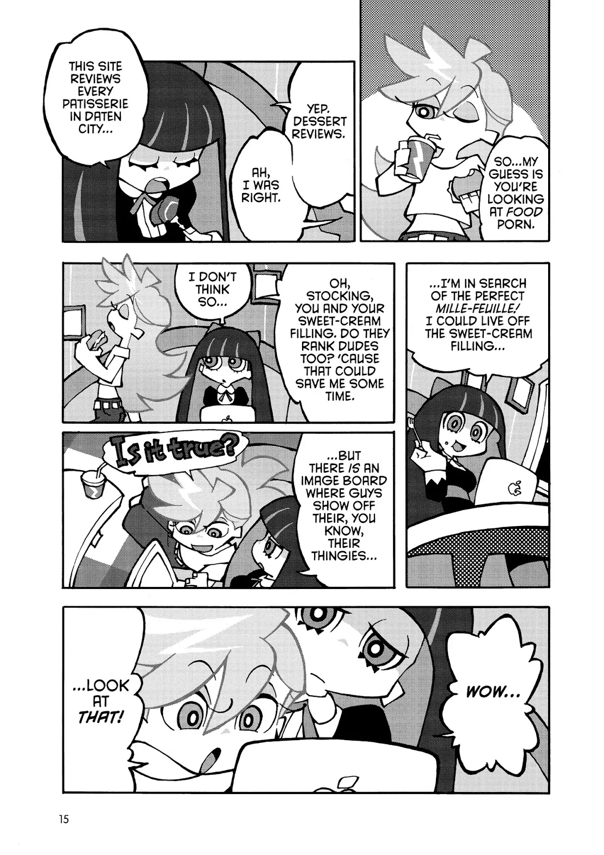 Panty & Stocking with Garterbelt Chapter 2 page 3 - Chapter 2: Veri Colori Di Un Ero