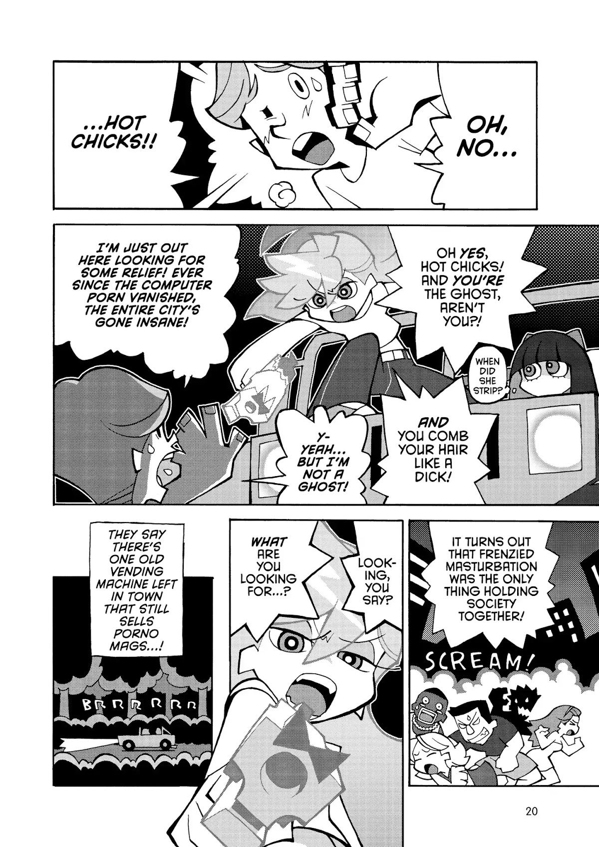 Panty & Stocking with Garterbelt Chapter 2 page 8 - Chapter 2: Veri Colori Di Un Ero