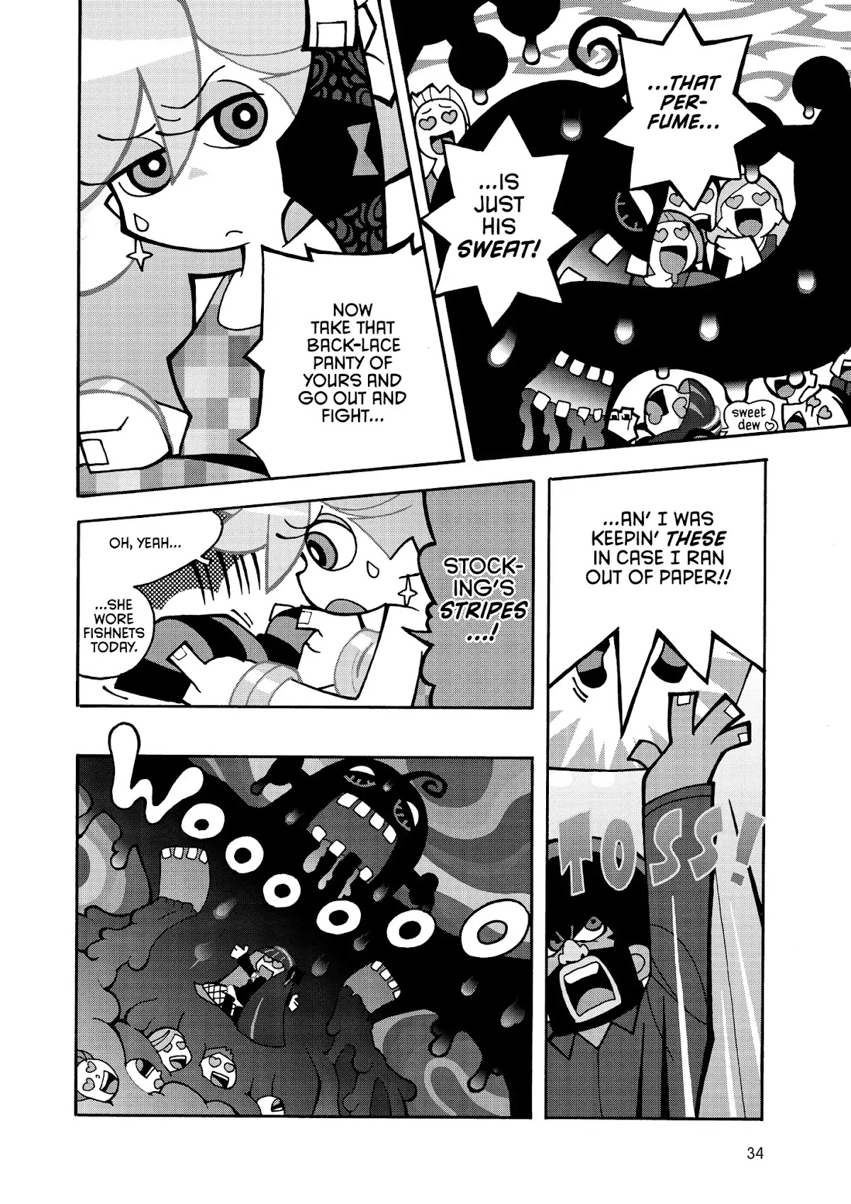 Panty & Stocking with Garterbelt Chapter 3 page 10 - Chapter 3: Nose Wide Shut