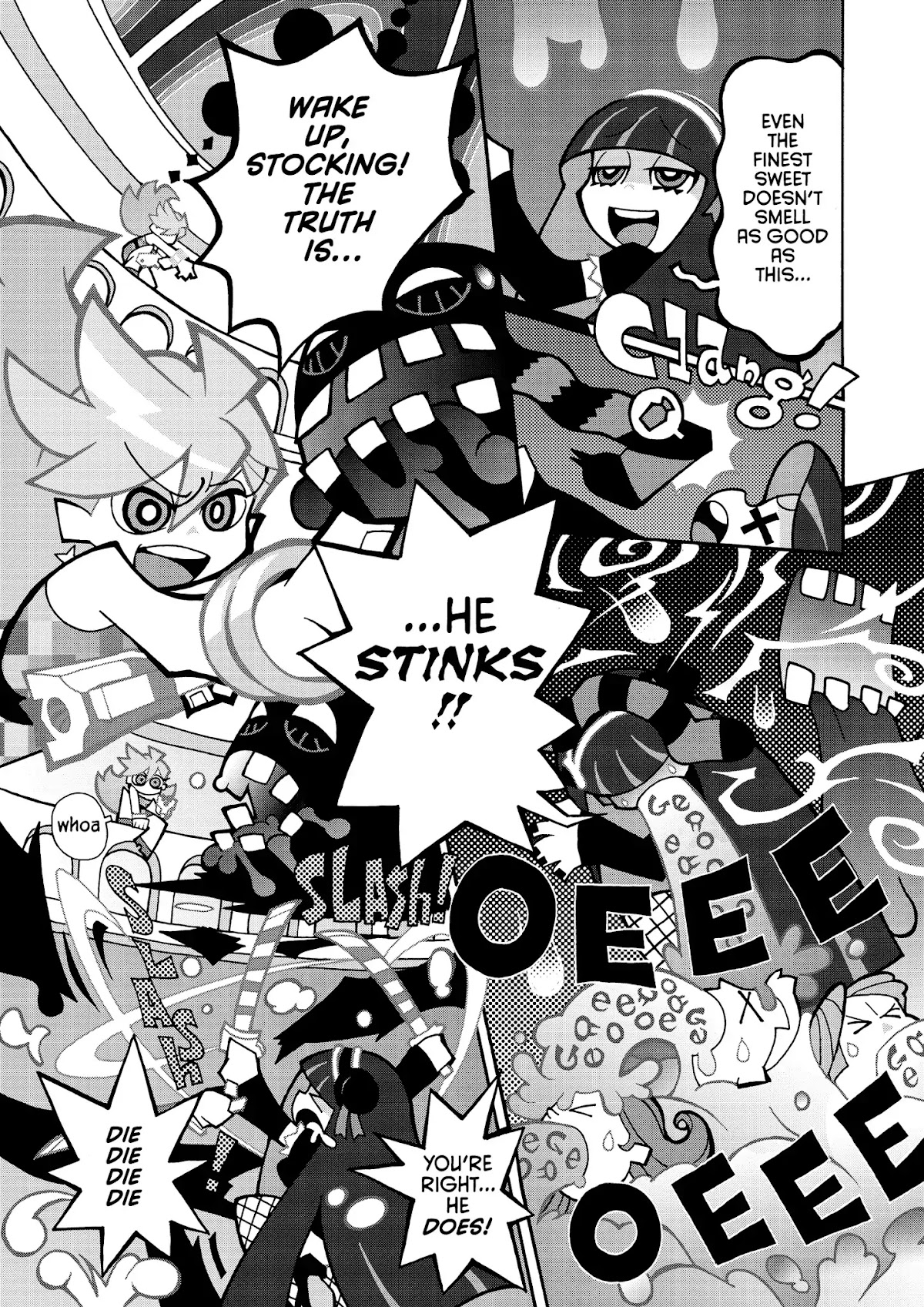 Panty & Stocking with Garterbelt Chapter 3 page 11 - Chapter 3: Nose Wide Shut