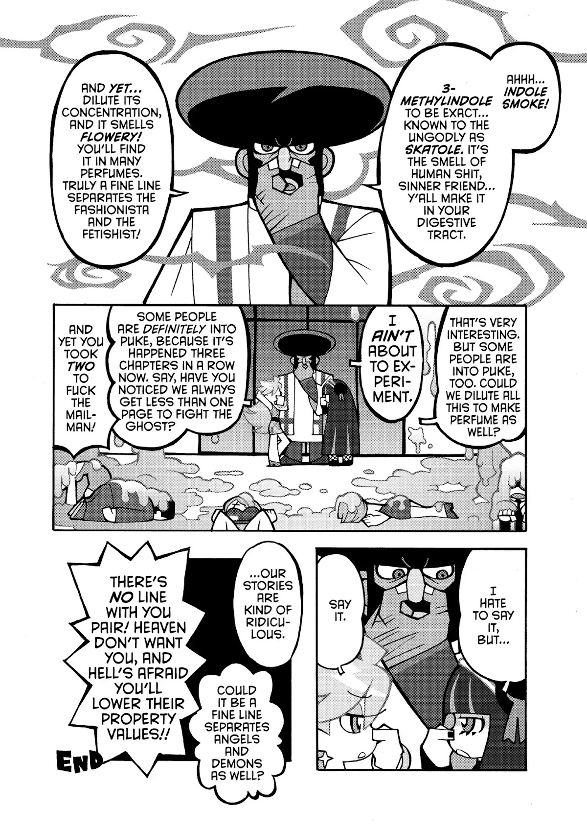 Panty & Stocking with Garterbelt Chapter 3 page 12 - Chapter 3: Nose Wide Shut