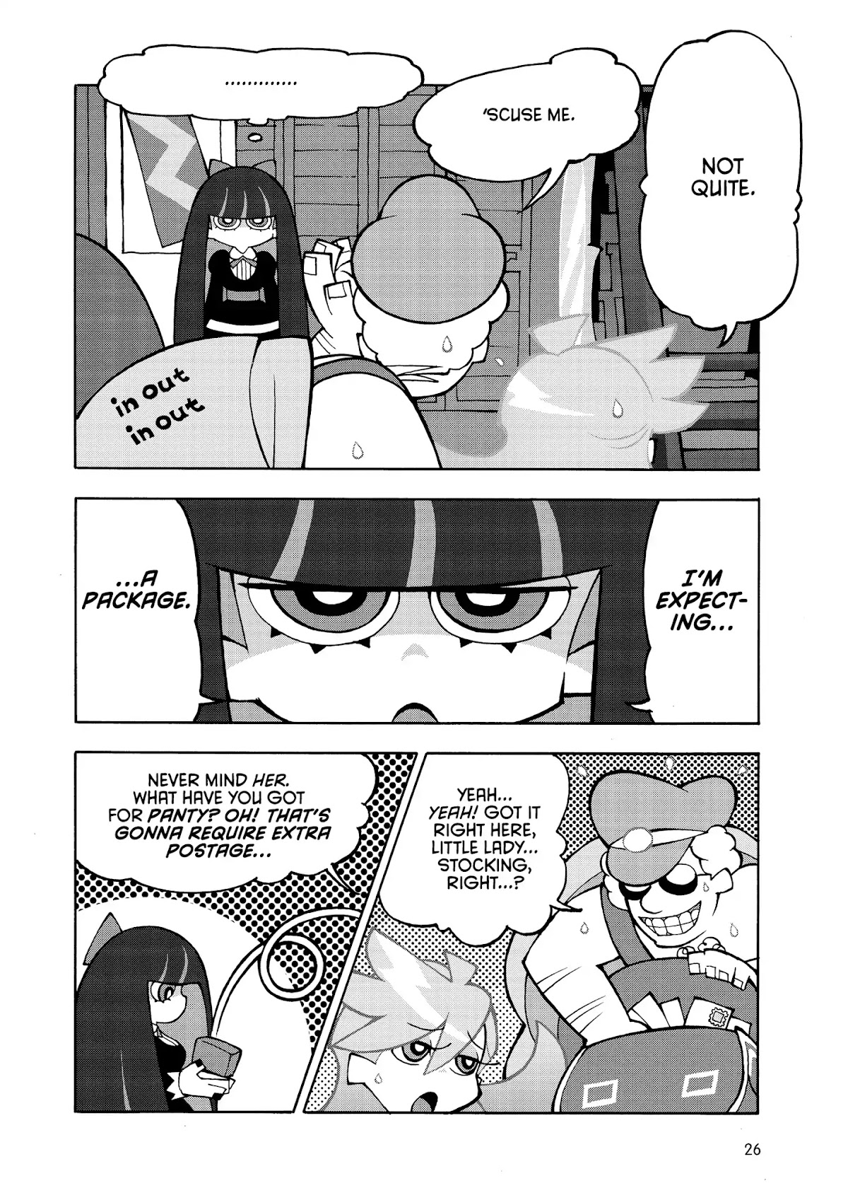 Panty & Stocking with Garterbelt Chapter 3 page 2 - Chapter 3: Nose Wide Shut