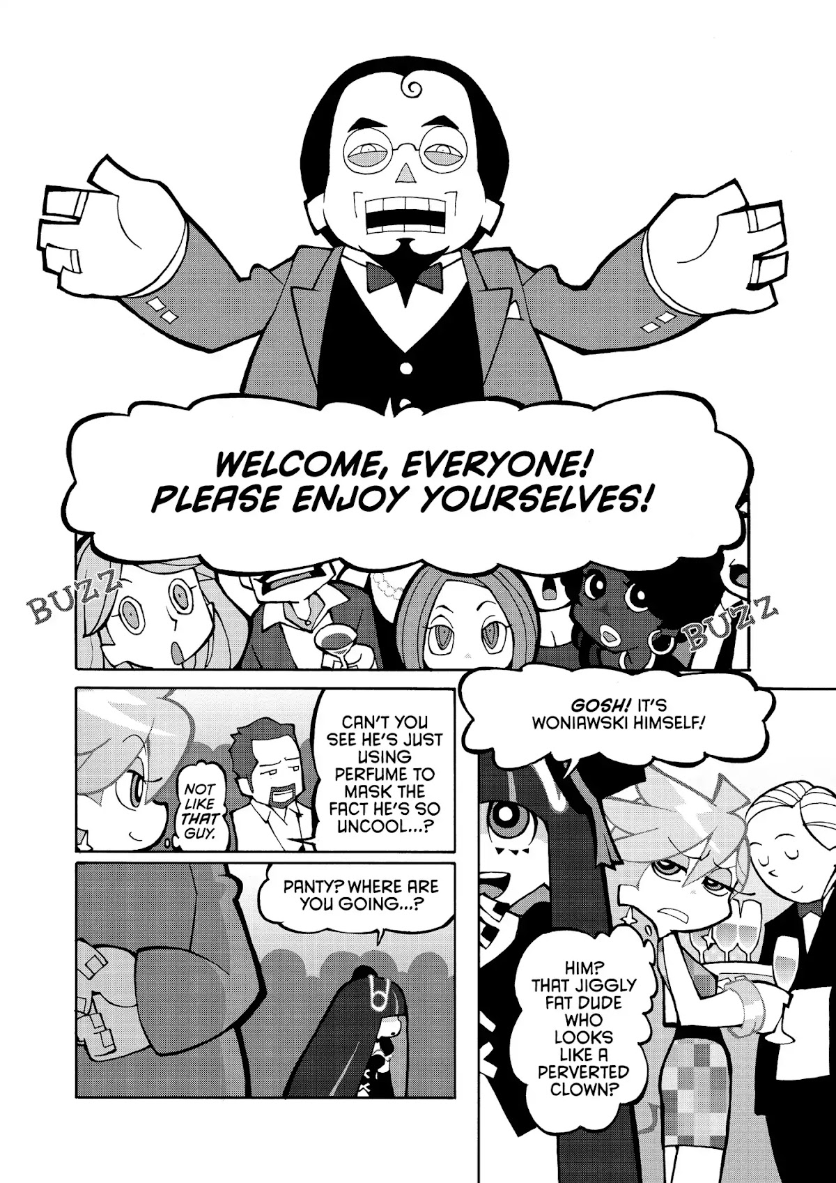 Panty & Stocking with Garterbelt Chapter 3 page 6 - Chapter 3: Nose Wide Shut