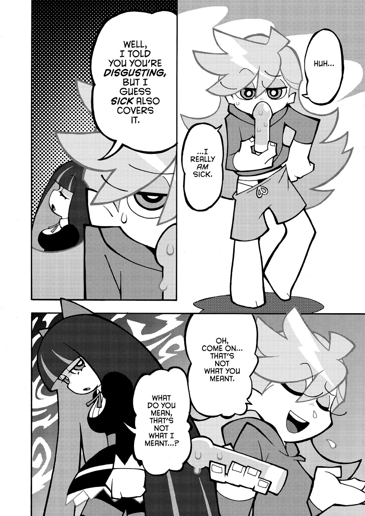 Panty & Stocking with Garterbelt Chapter 4 page 4 - Chapter 4: An♪dro♥meda Strain