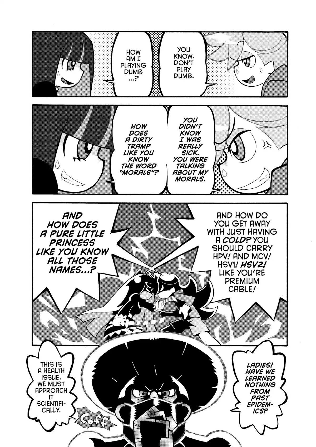 Panty & Stocking with Garterbelt Chapter 4 page 5 - Chapter 4: An♪dro♥meda Strain