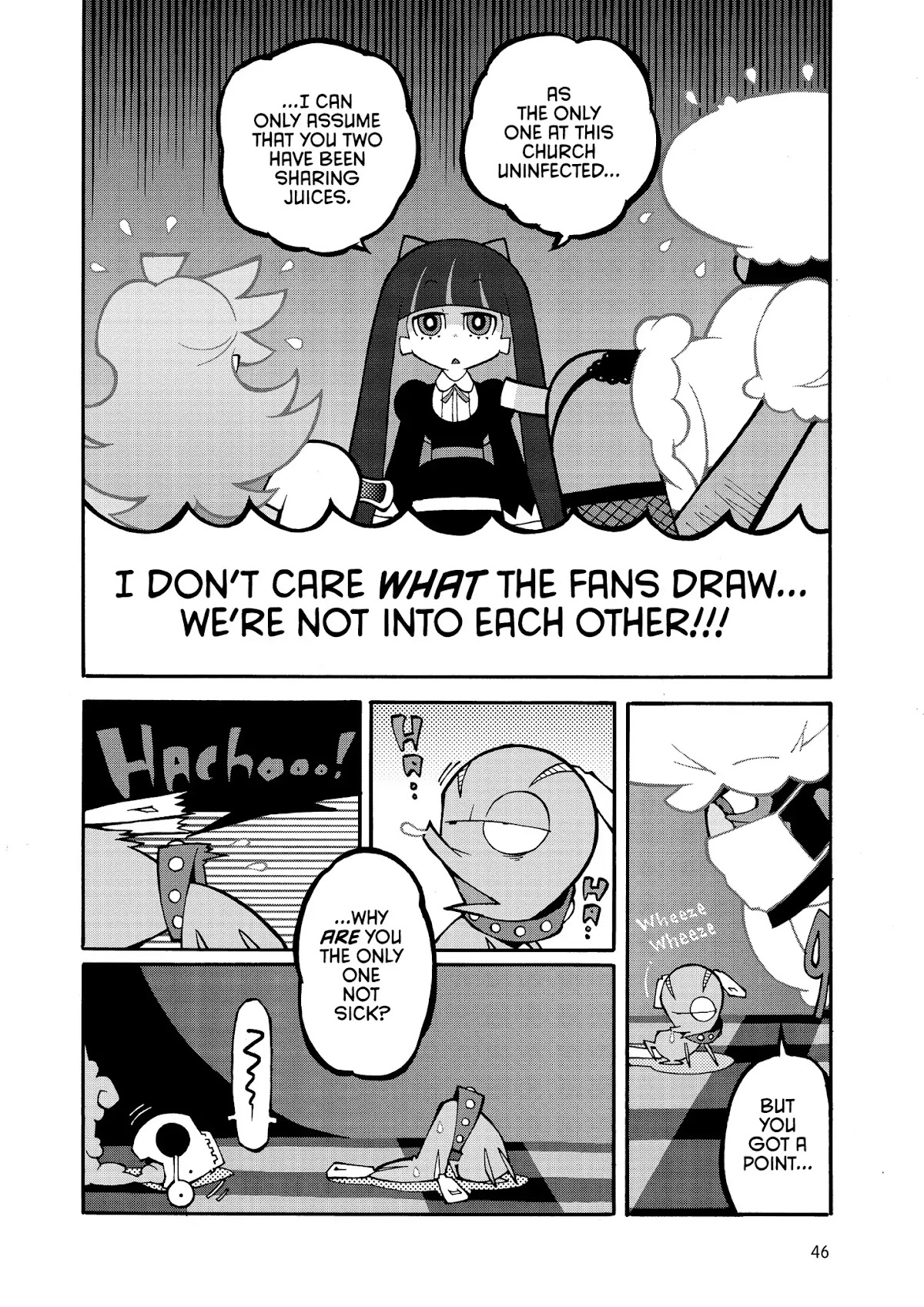Panty & Stocking with Garterbelt Chapter 4 page 8 - Chapter 4: An♪dro♥meda Strain