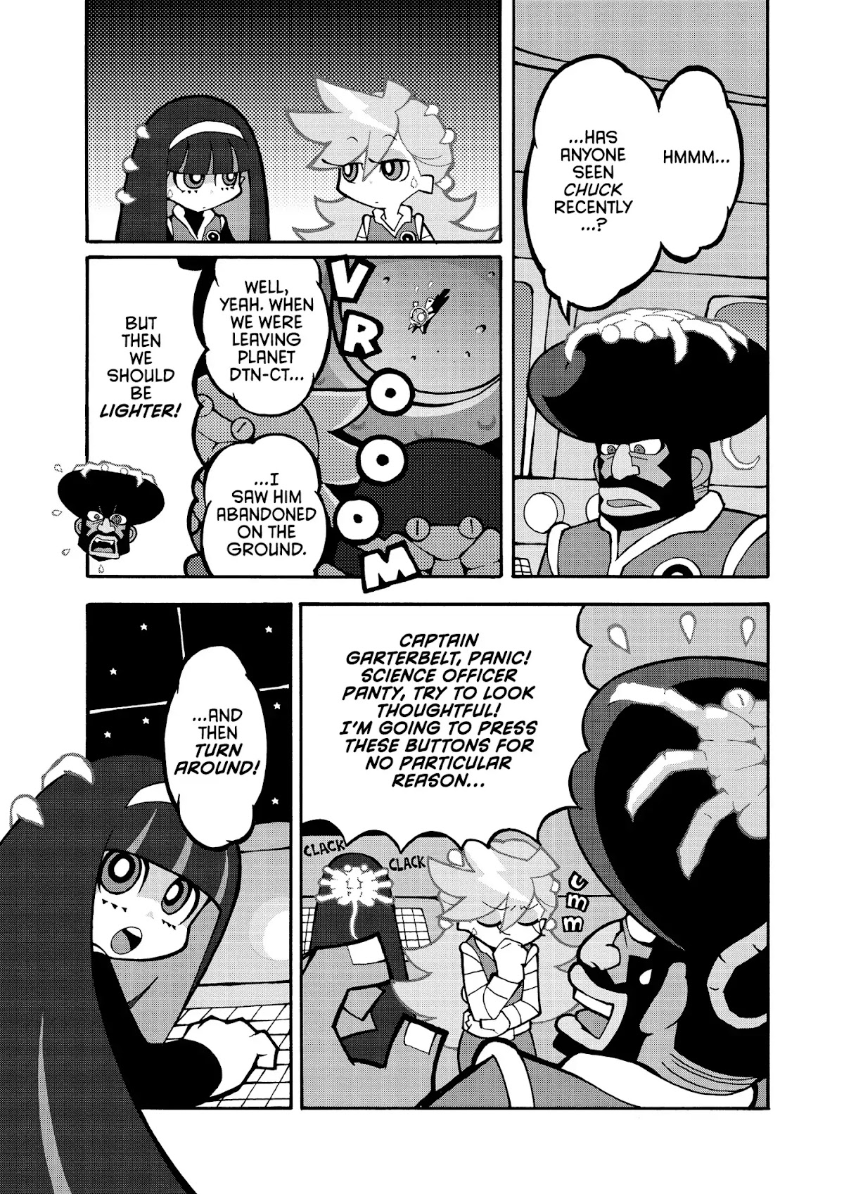 Panty & Stocking with Garterbelt Chapter 5 page 3 - Chapter 5: √Alien
