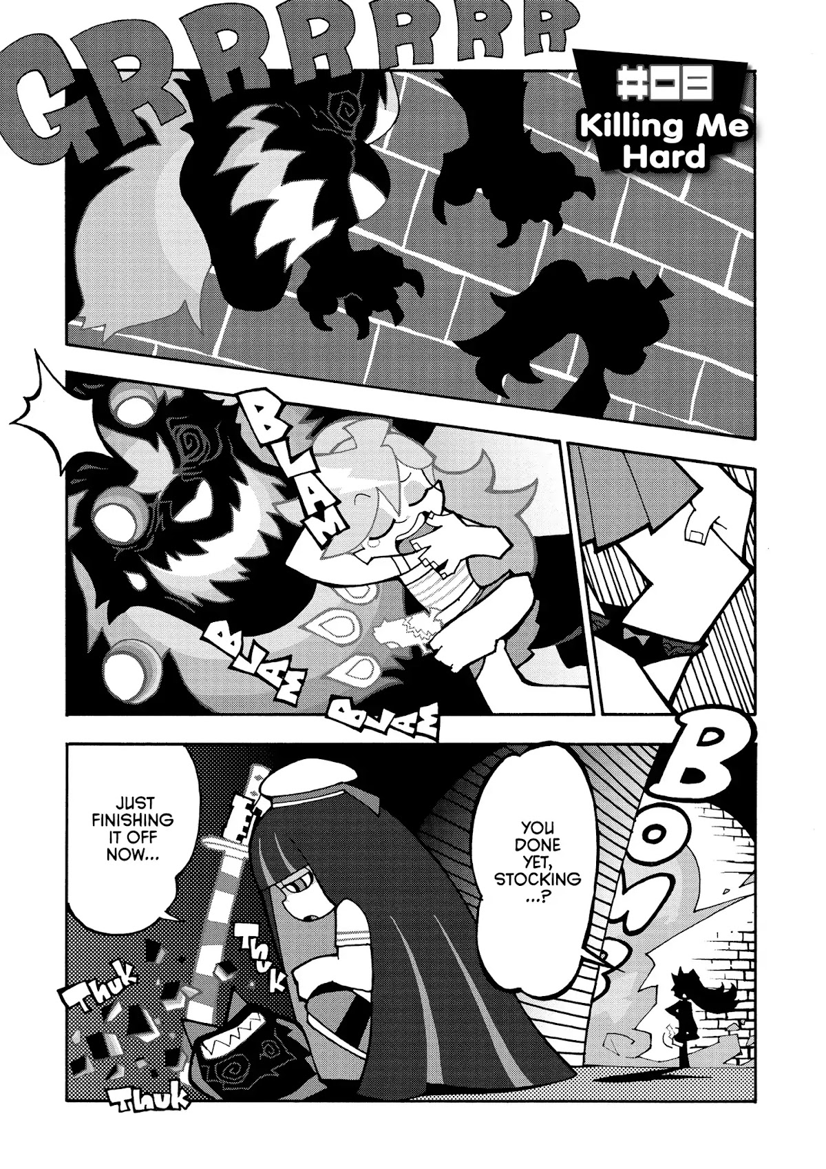 Panty & Stocking with Garterbelt Chapter 8 page 1 - Chapter 8: Killing Me Hard