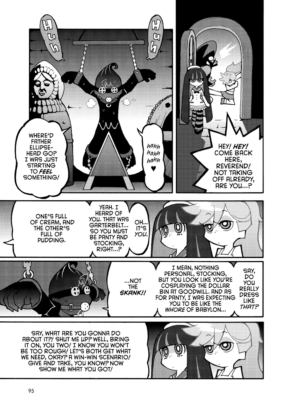 Panty & Stocking with Garterbelt Chapter 8 page 11 - Chapter 8: Killing Me Hard
