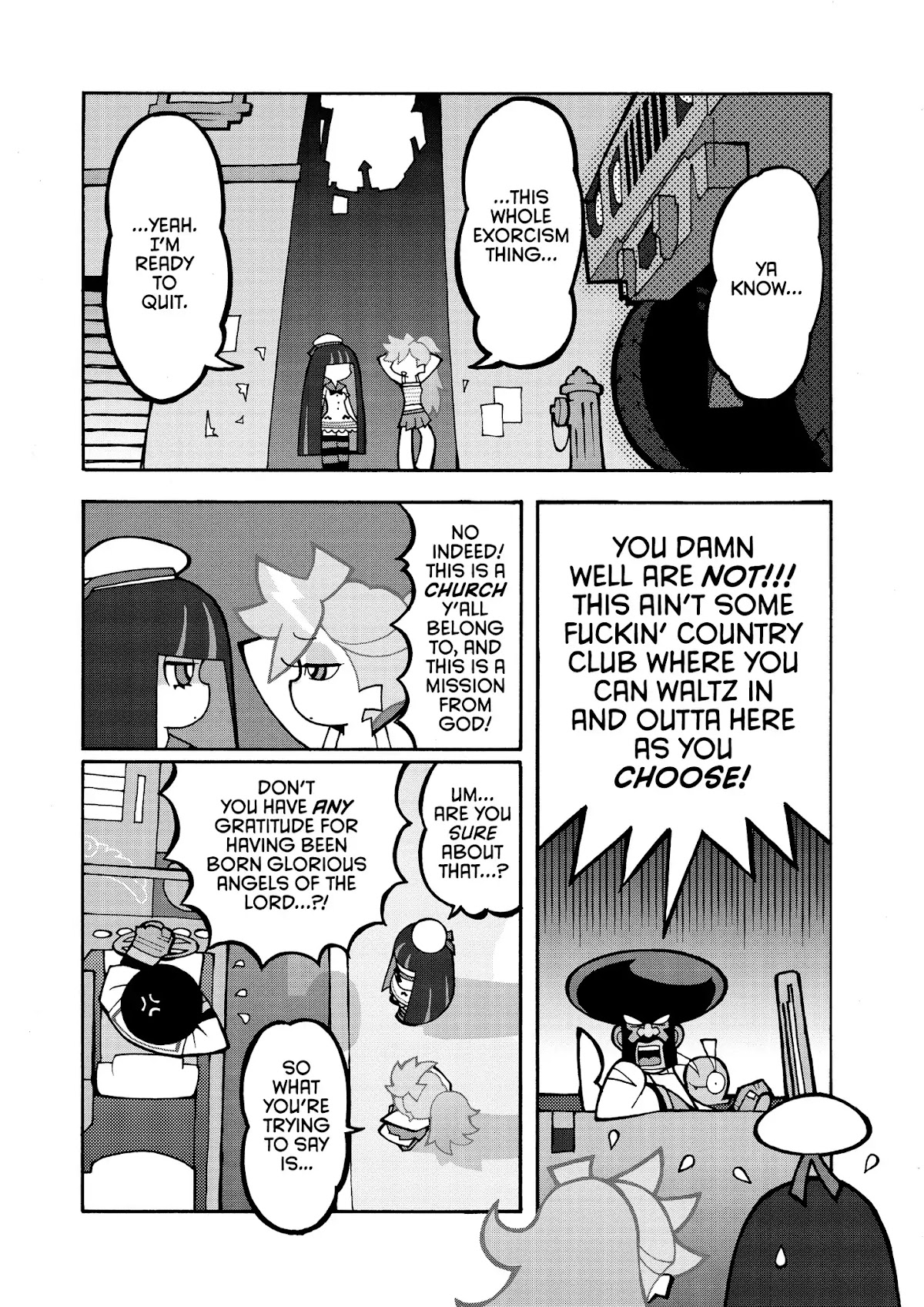 Panty & Stocking with Garterbelt Chapter 8 page 2 - Chapter 8: Killing Me Hard