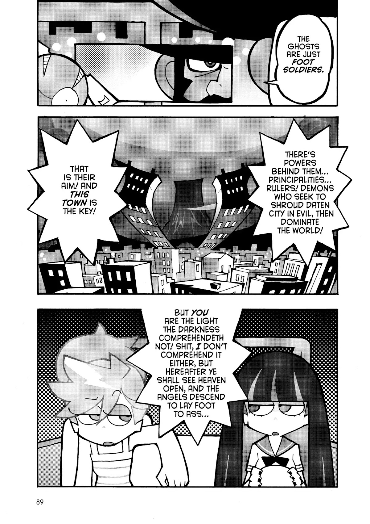 Panty & Stocking with Garterbelt Chapter 8 page 5 - Chapter 8: Killing Me Hard