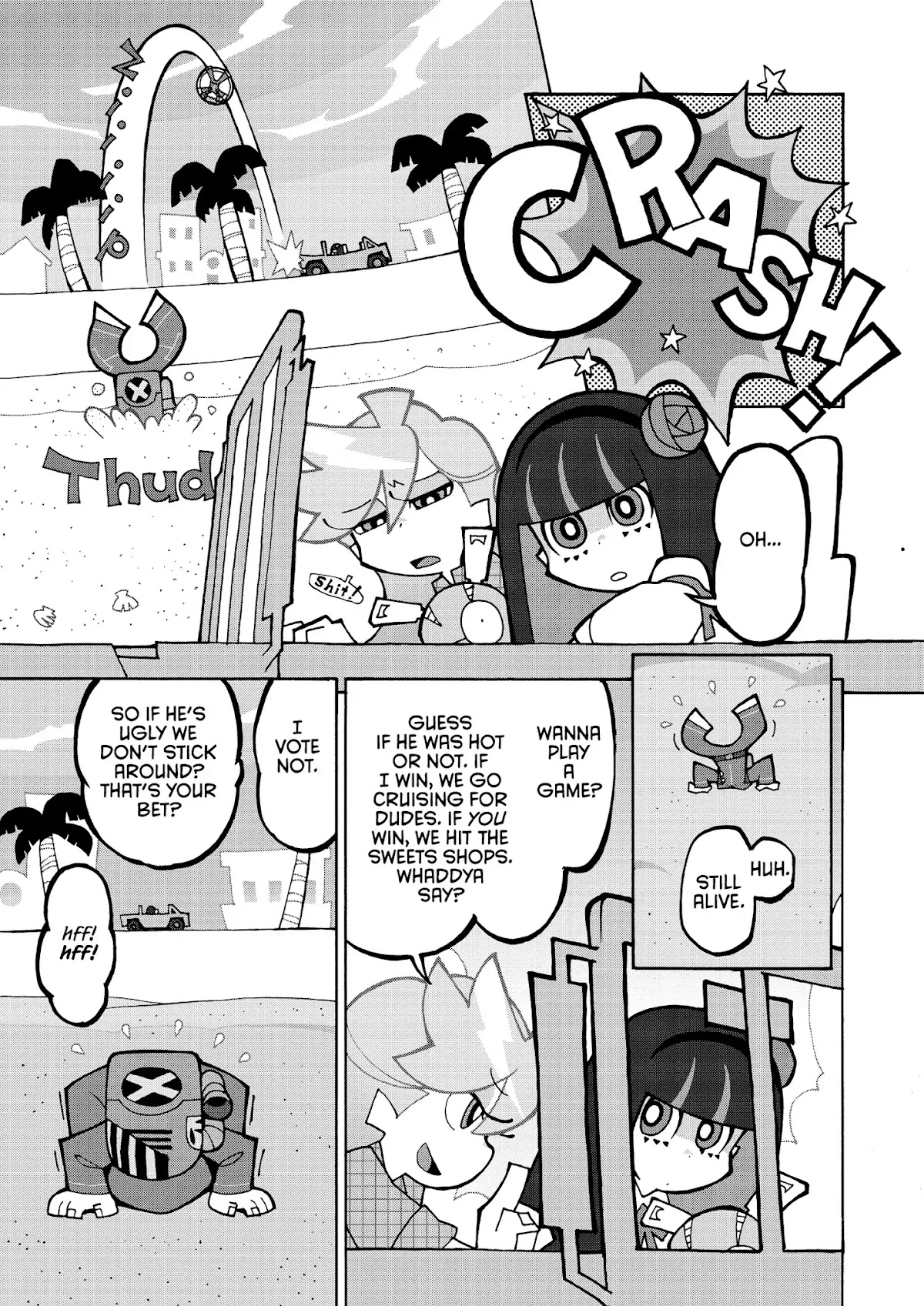 Panty & Stocking with Garterbelt Chapter 9 page 5 - Chapter 9: Panty & Stocking With... [END]
