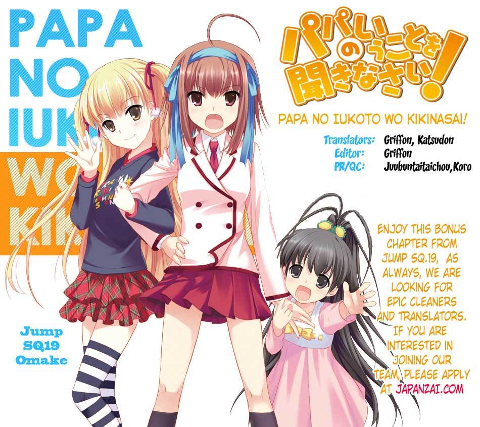 Papa no Iu Koto o Kikinasai! Chapter 1.5 page 1 - Chapter 1.5: Special Chapter
