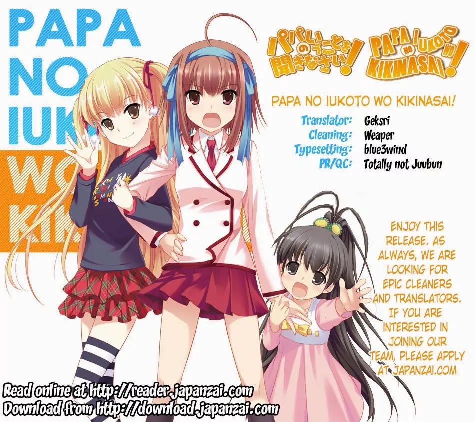 Papa no Iukoto o Kikinasai! - Miu-sama no Iu Toori Chapter 4 page 1 - Chapter 4