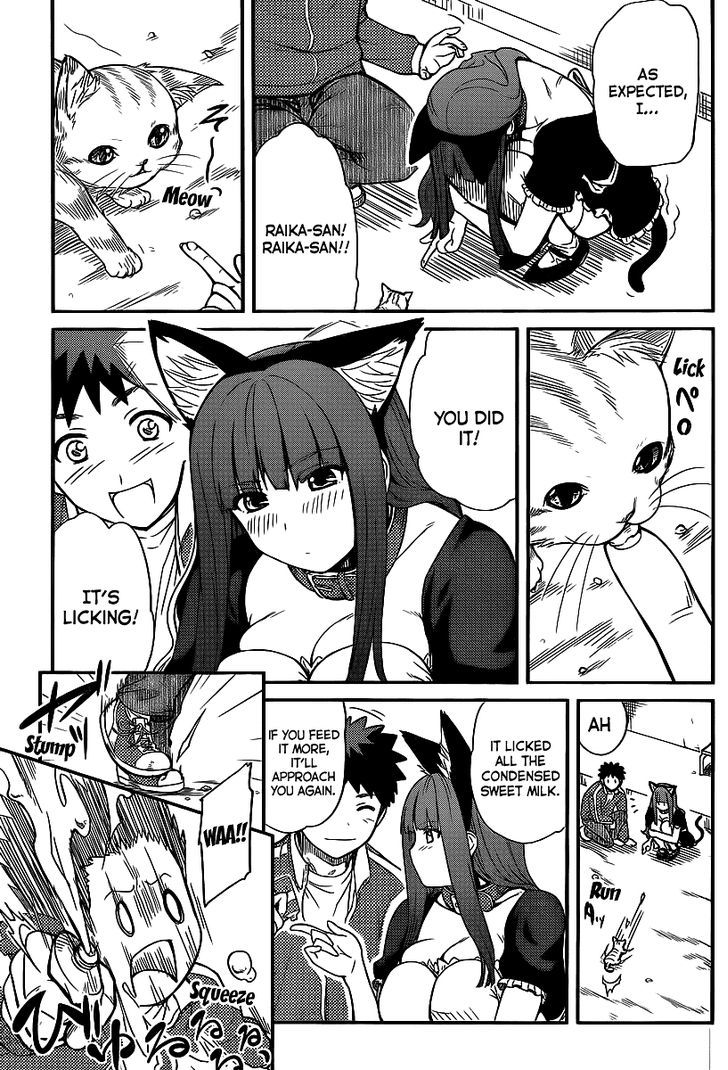 Papa no Iukoto o Kikinasai! - Rojou Kansatsu Kenkyuu Nisshi Chapter 4 page 8 - Chapter 4 : Kitten panic!