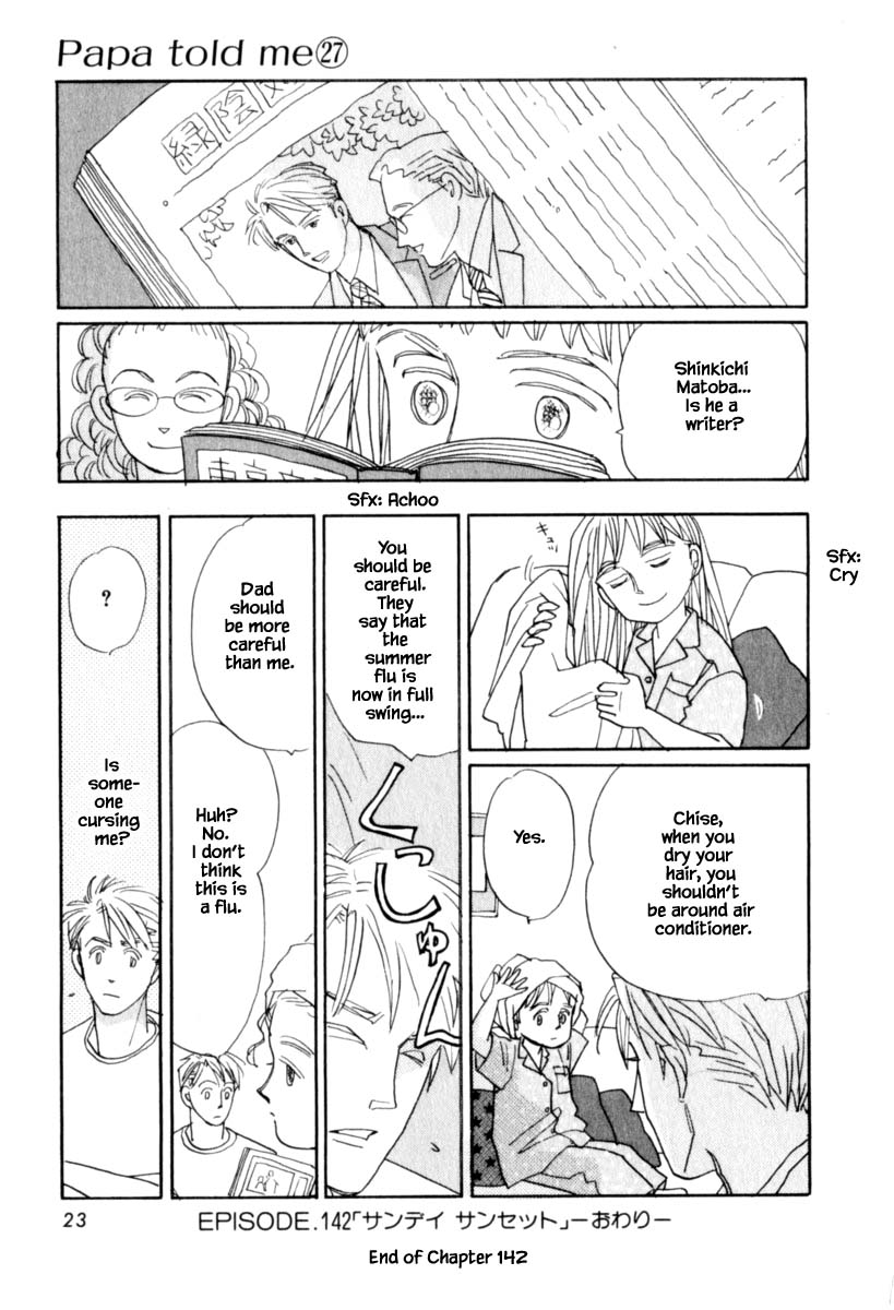 Papa Told Me Chapter 142 page 24 - Chapter 142