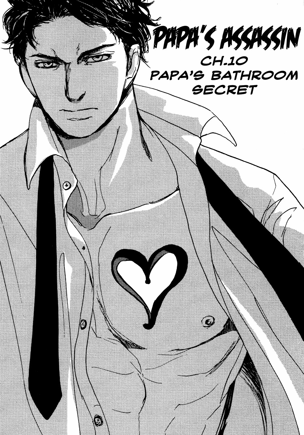 Papa's Assasin. - Ryuunosuke wa Tonde Yuku. Chapter 10 page 3 - Chapter 10 : ~ Papa's Bathroom Secret ~