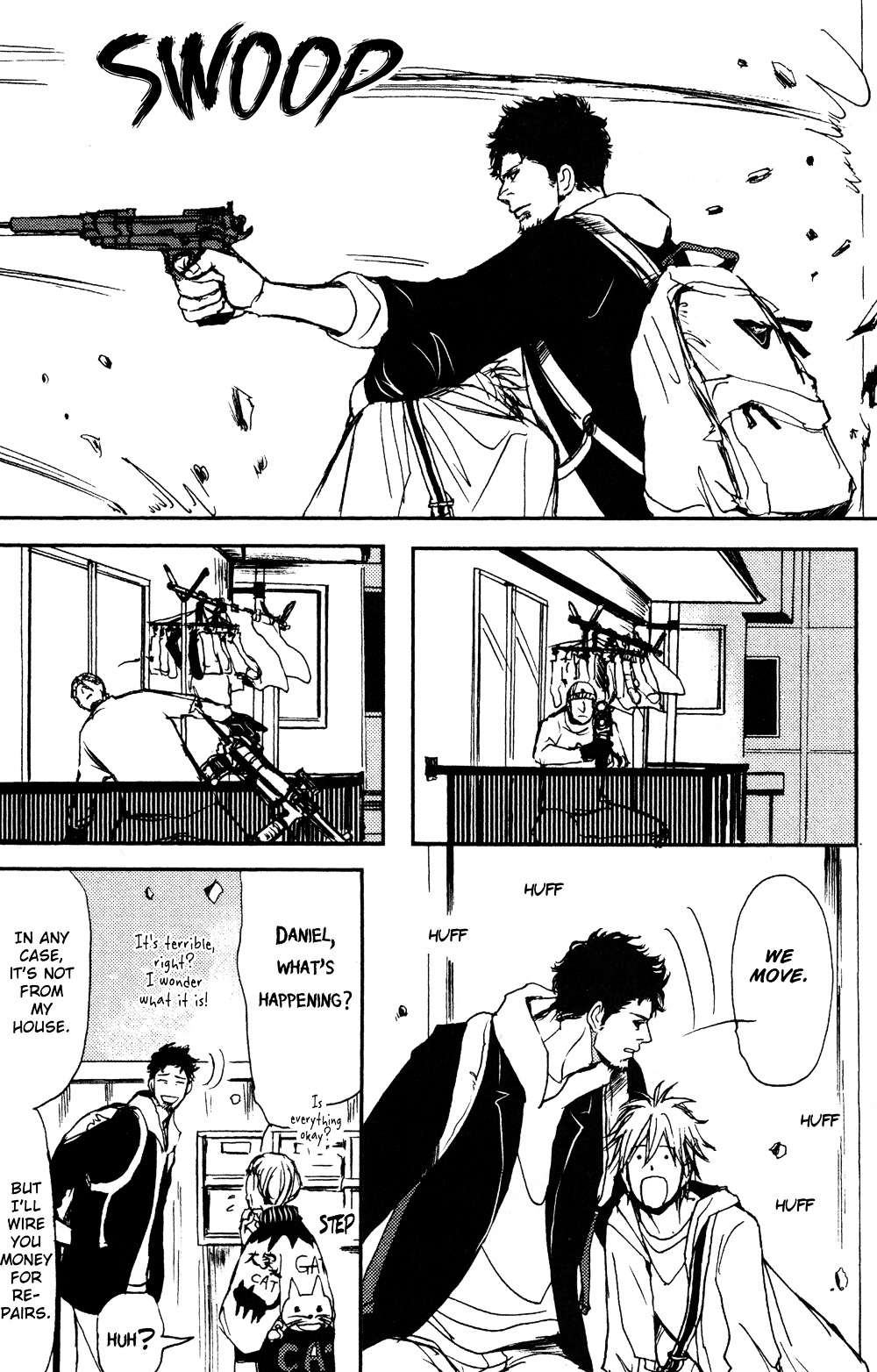 Papa's Assasin. - Ryuunosuke wa Tonde Yuku. Chapter 8 page 33 - Chapter 8 : ~ The House is Bombed, the War Begins ~