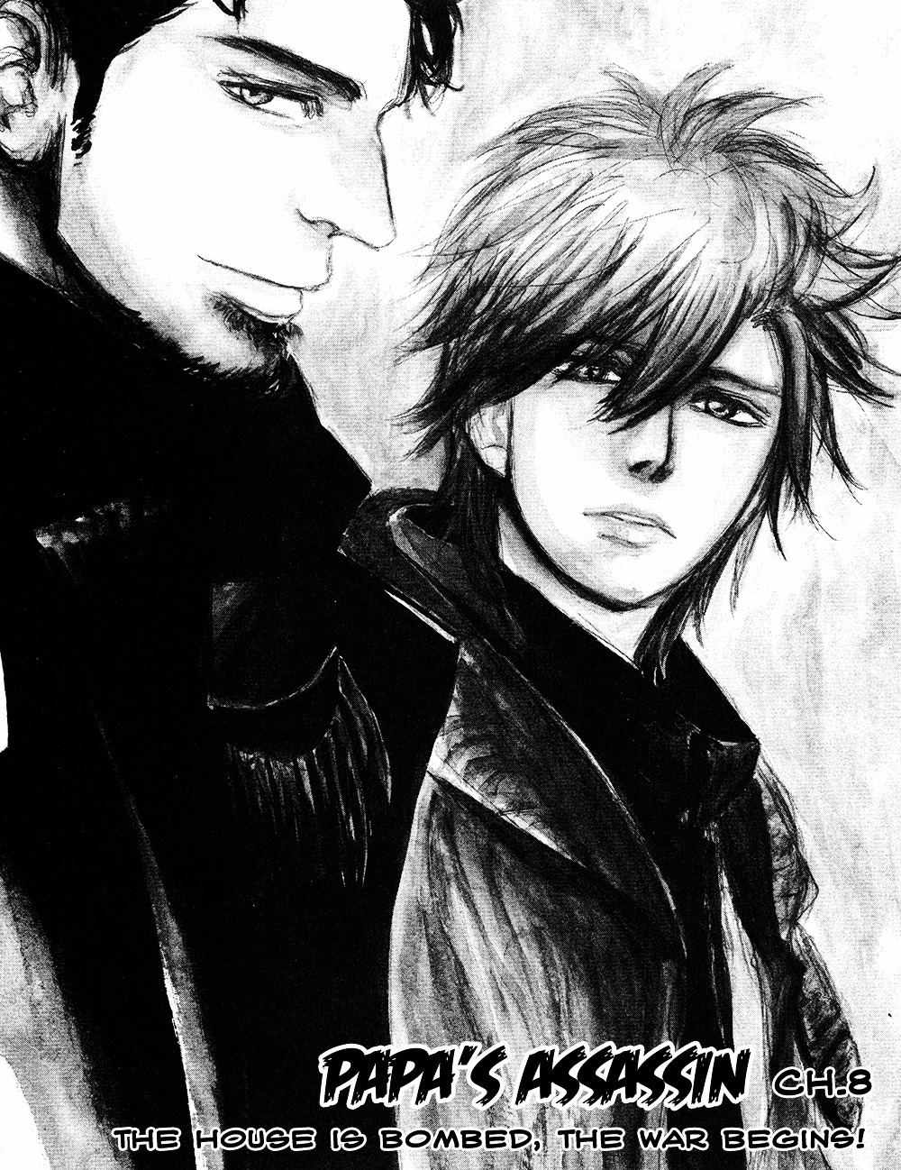 Papa's Assasin. - Ryuunosuke wa Tonde Yuku. Chapter 8 page 8 - Chapter 8 : ~ The House is Bombed, the War Begins ~