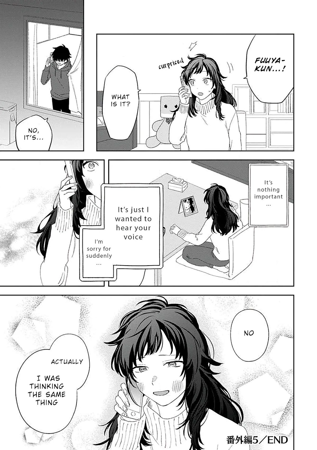Paperbag-kun Is in Love Chapter 15.1 page 4 - Chapter 15.1: Extra 5