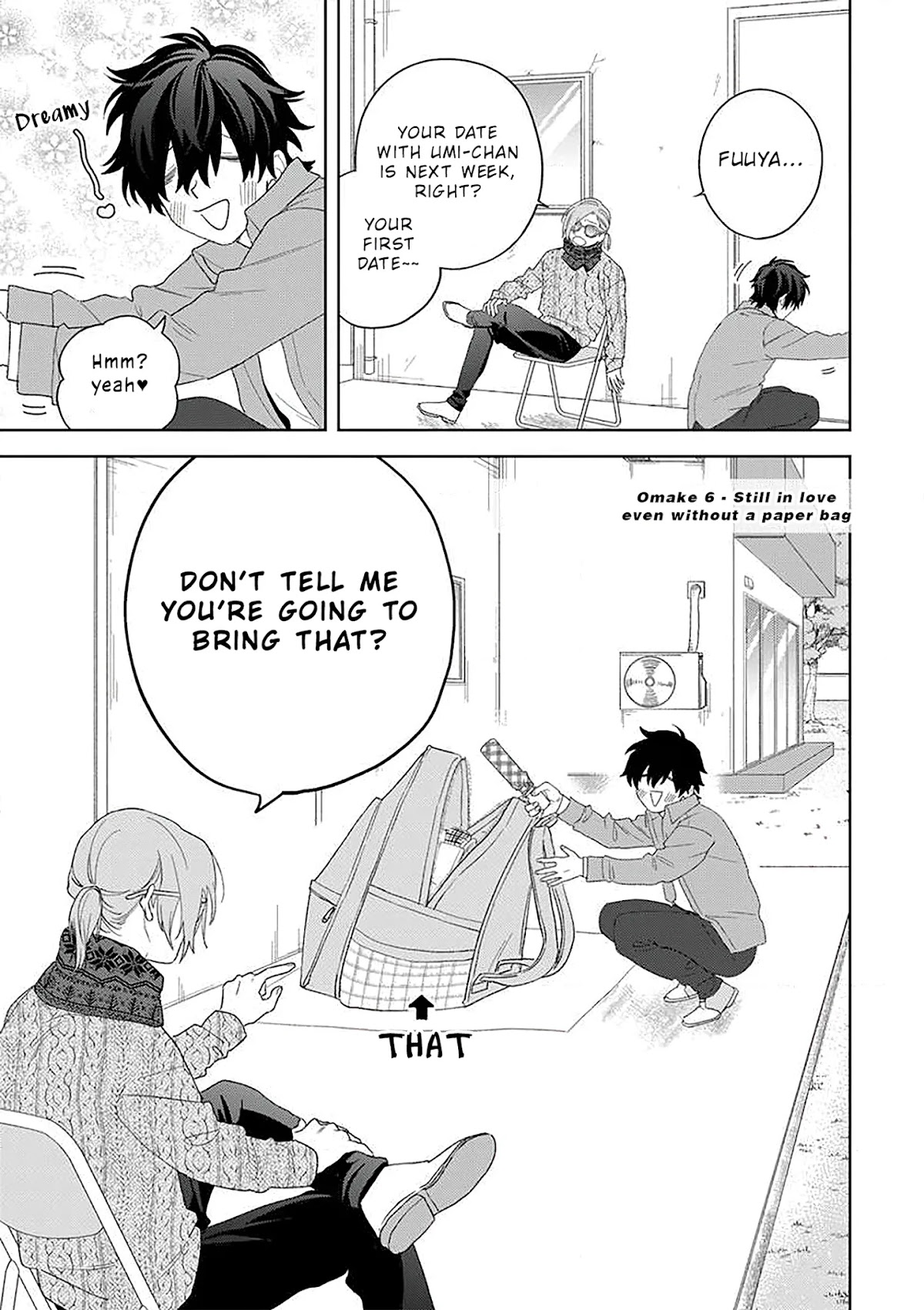 Paperbag-kun Is in Love Chapter 15.3 page 2 - Chapter 15.3: Still In Love Even Without A Paperbag [END]