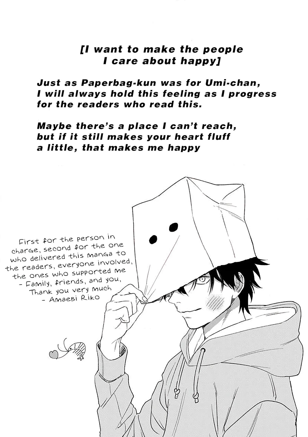 Paperbag-kun Is in Love Chapter 15.3 page 22 - Chapter 15.3: Still In Love Even Without A Paperbag [END]