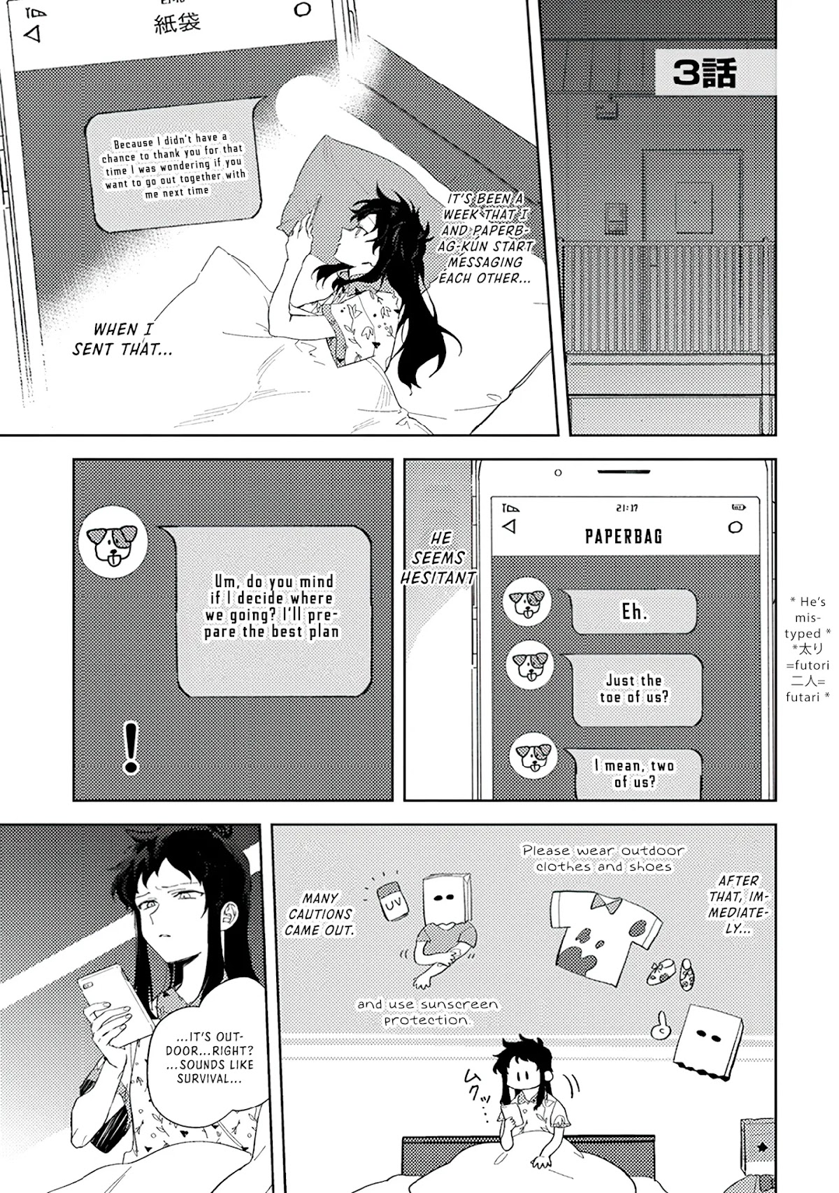 Paperbag-kun Is in Love Chapter 5 page 2 - Chapter 5