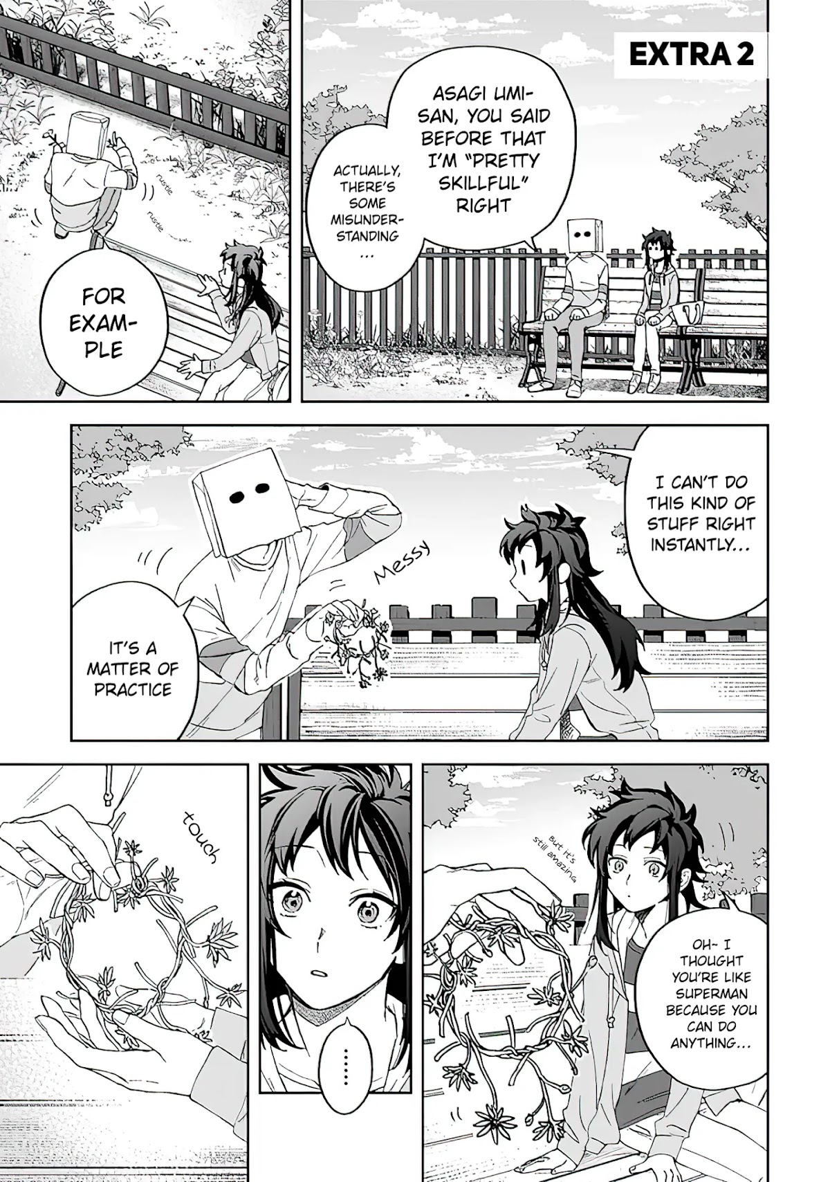 Paperbag-kun Is in Love Chapter 9.5 page 2 - Chapter 9.5: Extra 2 & Omake