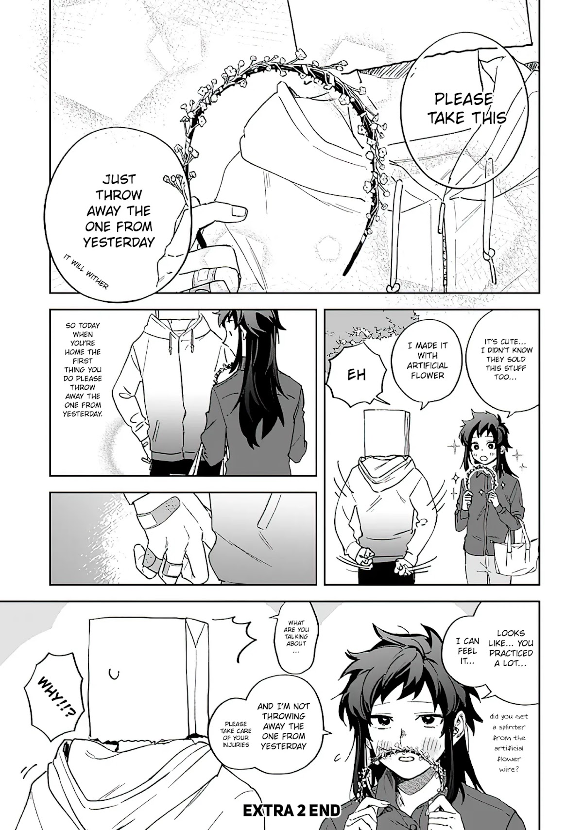 Paperbag-kun Is in Love Chapter 9.5 page 4 - Chapter 9.5: Extra 2 & Omake
