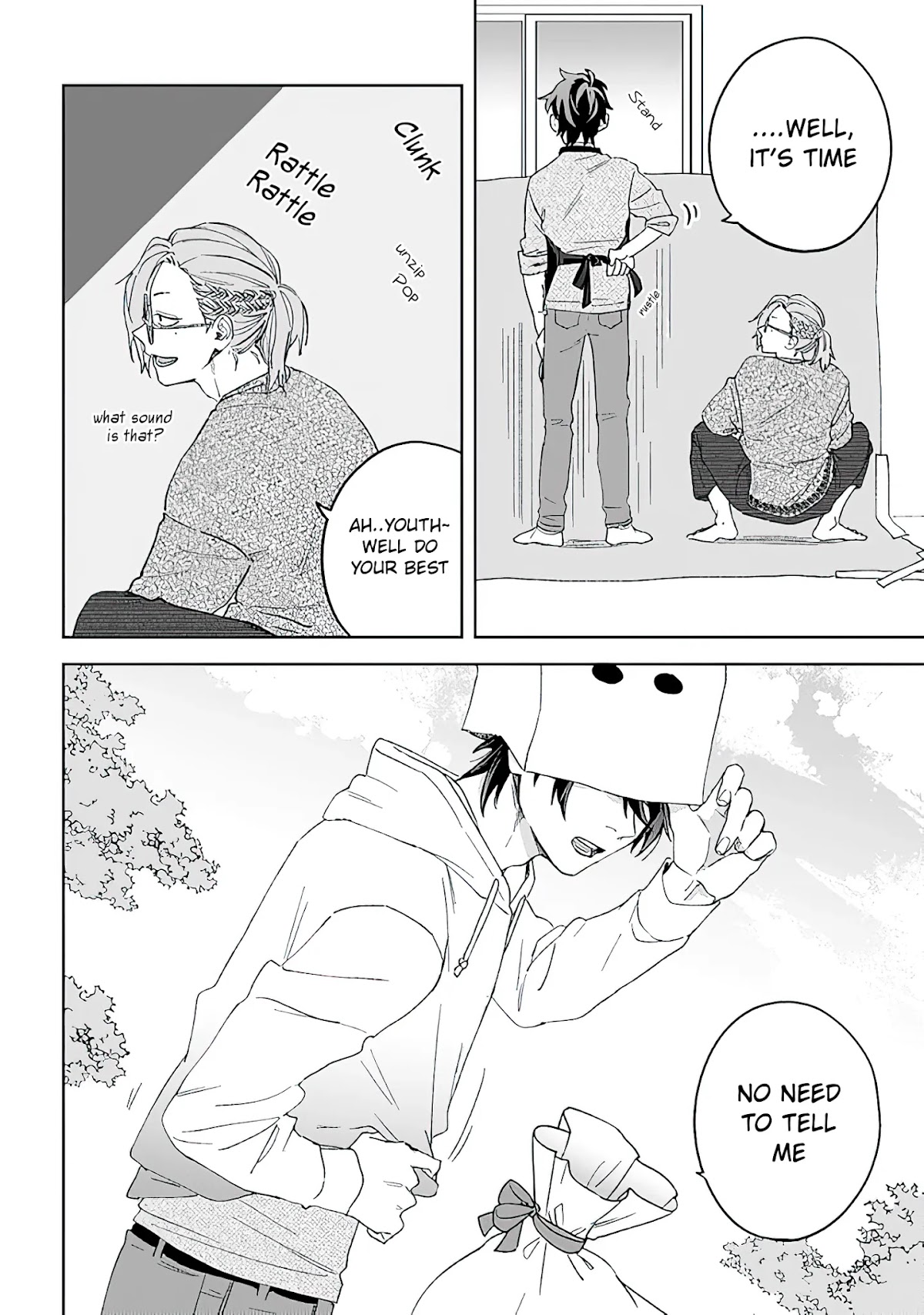 Paperbag-kun Is in Love Chapter 9.6 page 15 - Chapter 9.6: The Secret of Paperbag-kun