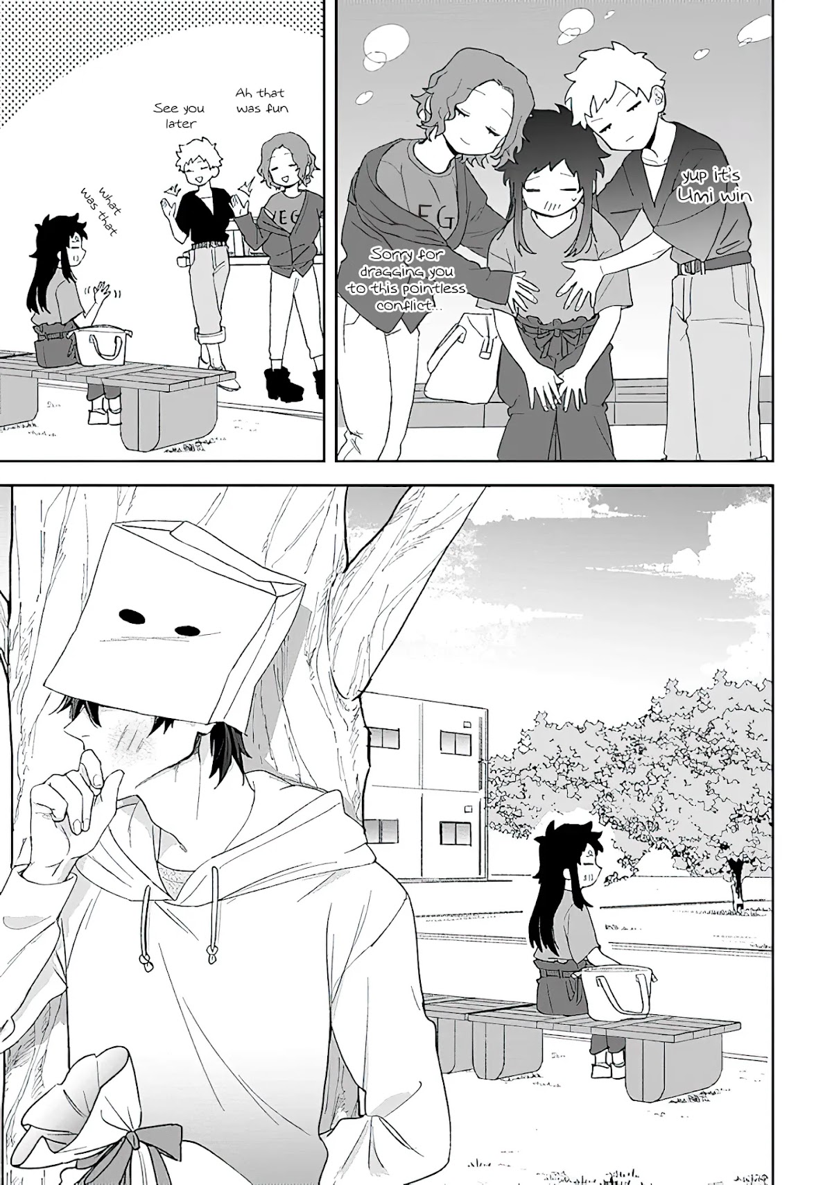 Paperbag-kun Is in Love Chapter 9.6 page 18 - Chapter 9.6: The Secret of Paperbag-kun