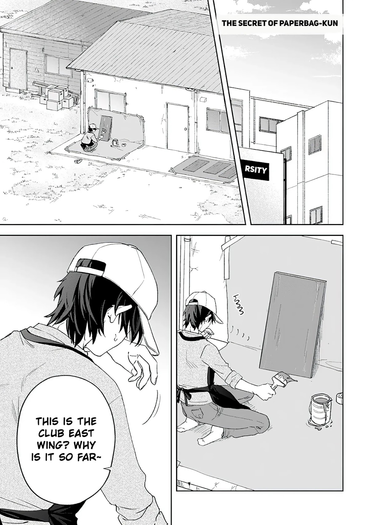 Paperbag-kun Is in Love Chapter 9.6 page 2 - Chapter 9.6: The Secret of Paperbag-kun