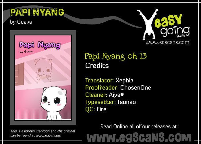 Papi Nyang Chapter 13 page 1 - Chapter 13 : Snail