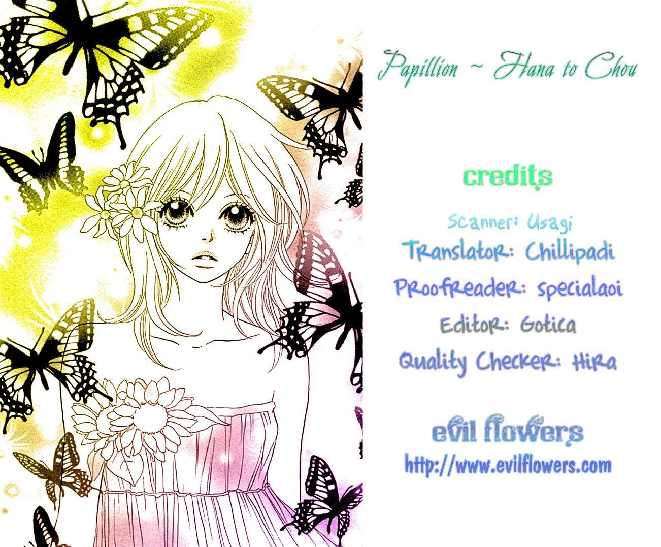 Papillon - Hana to Chou Chapter 28 page 3 - Chapter 28