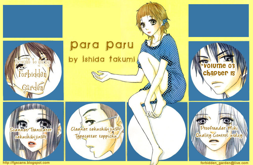 Para Paru Chapter 15 page 1 - Chapter 15