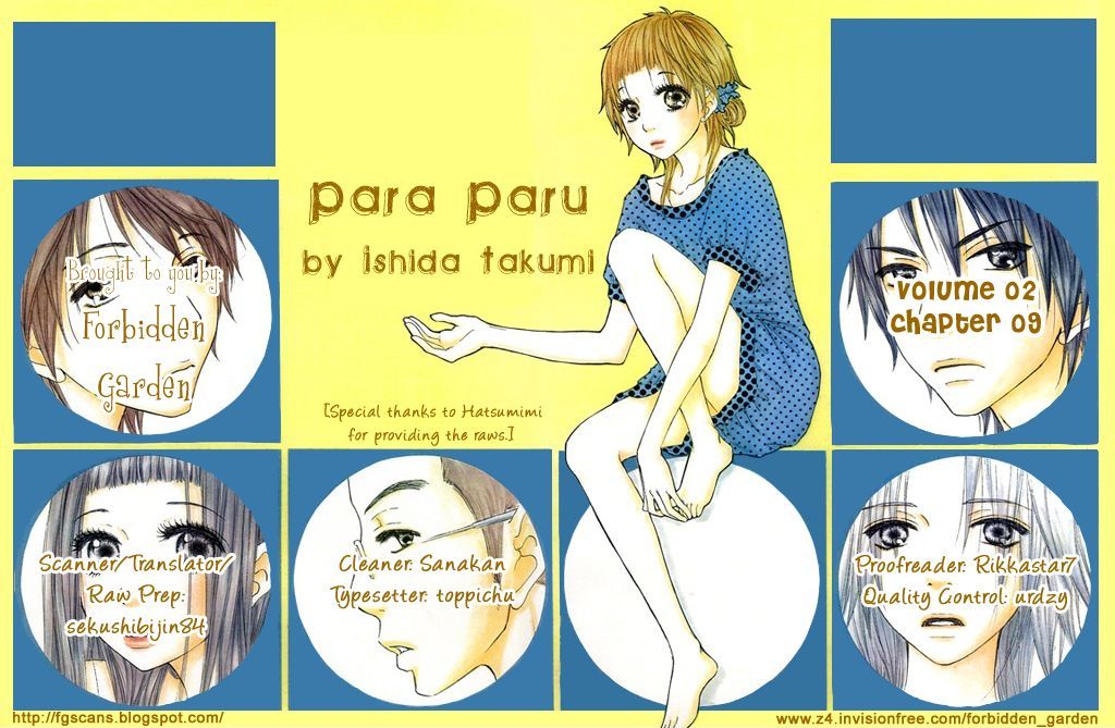 Para Paru Chapter 9 page 1 - Chapter 9