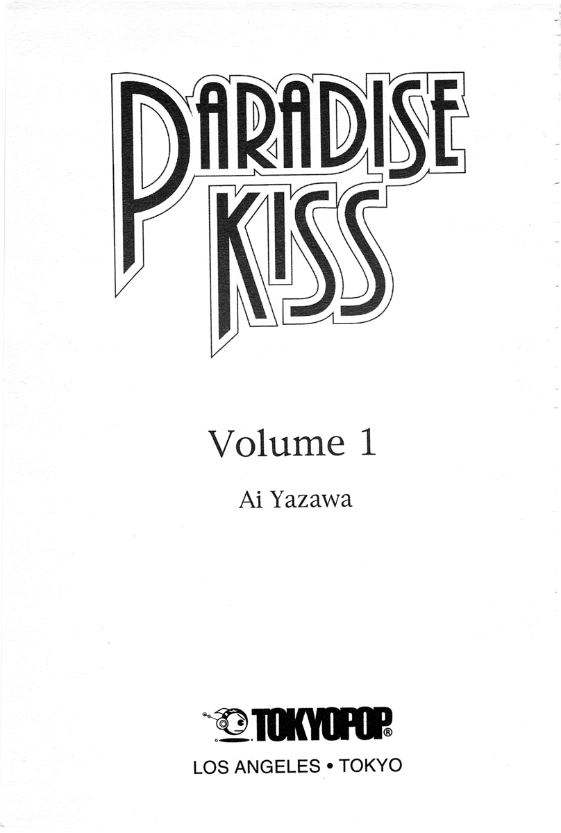 Paradise Kiss Chapter 1 page 3 - Chapter 1