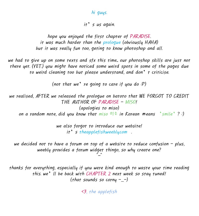 Paradise (Miso) Chapter 1 page 52 - Chapter 1 : Chapter 1