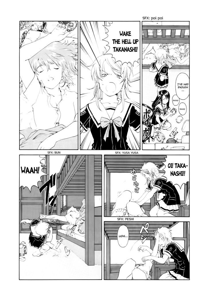 Paradise Residence Chapter 0.7 page 4 - Chapter 0.7 : The ($#%!) Alarm Clock