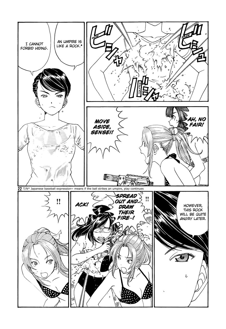 Paradise Residence Chapter 21 page 22 - Chapter 21 : Chapter 13: The Beach Battle