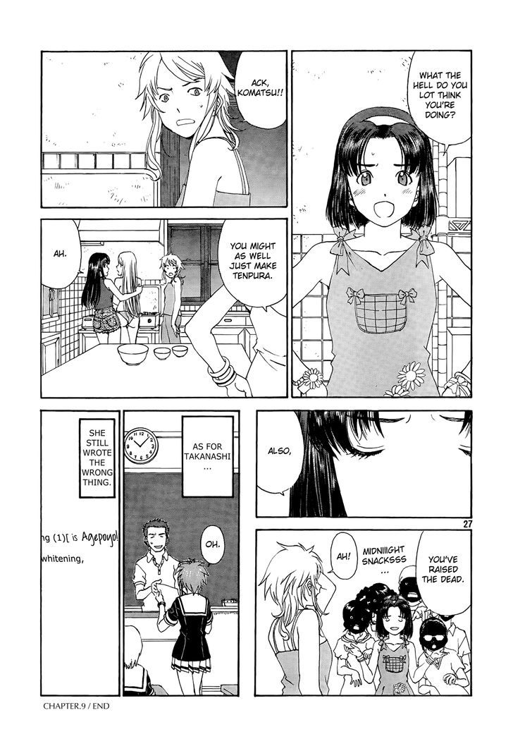 Paradise Residence Chapter 9 page 27 - Chapter 9 : Takanashi's Simple Recipe!