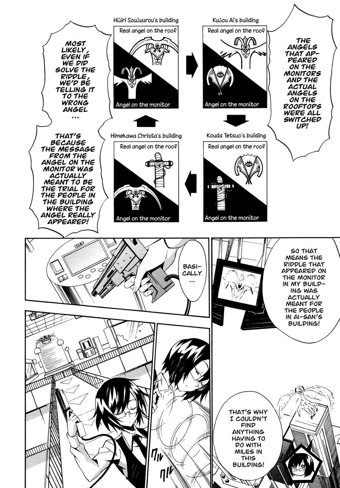 Paradox Blue Chapter 10 page 28 - Chapter 10: Angel Hazard vs. Four Angels (2): A Mysterious Person's Reminiscing