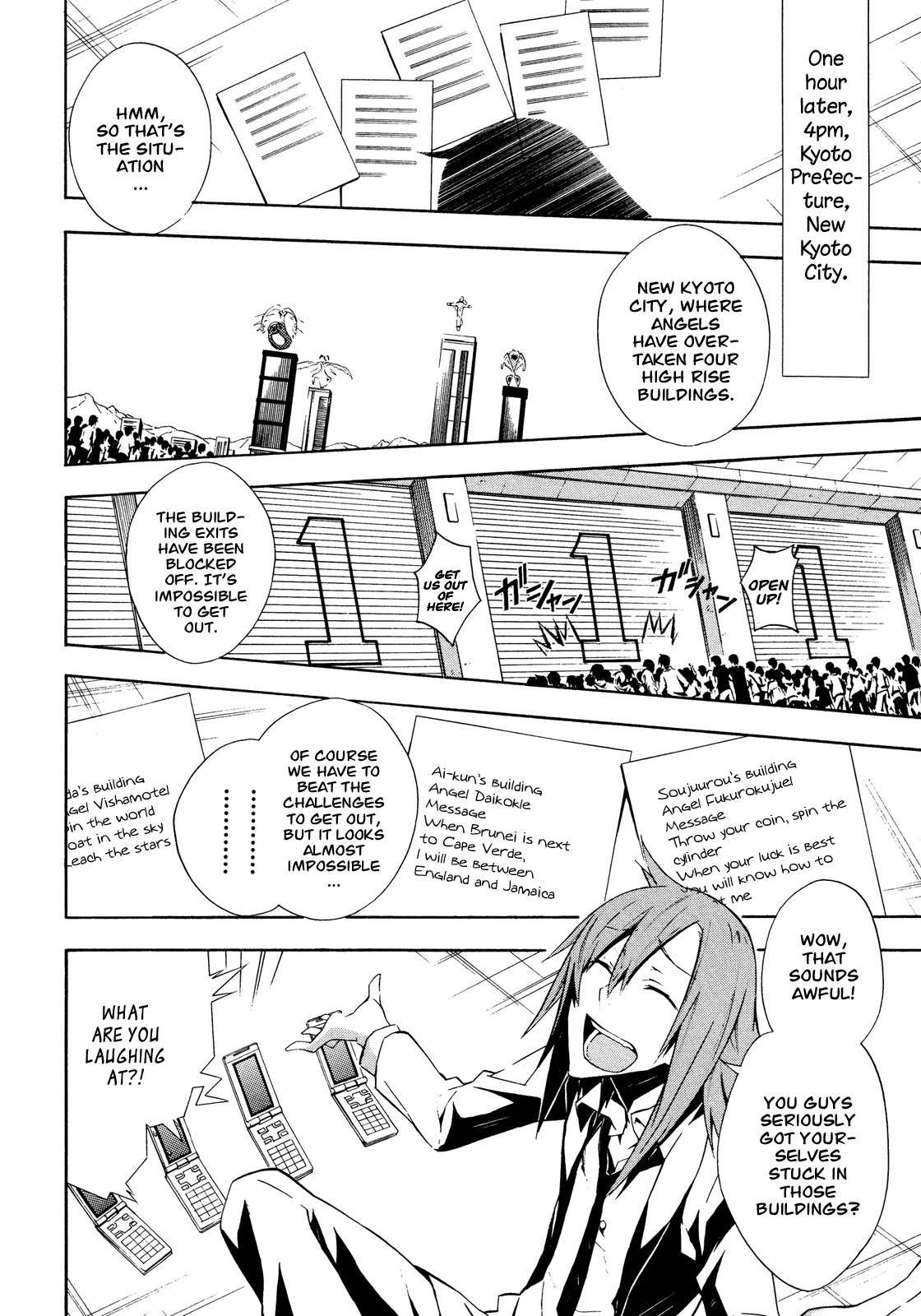 Paradox Blue Chapter 10 page 4 - Chapter 10: Angel Hazard vs. Four Angels (2): A Mysterious Person's Reminiscing