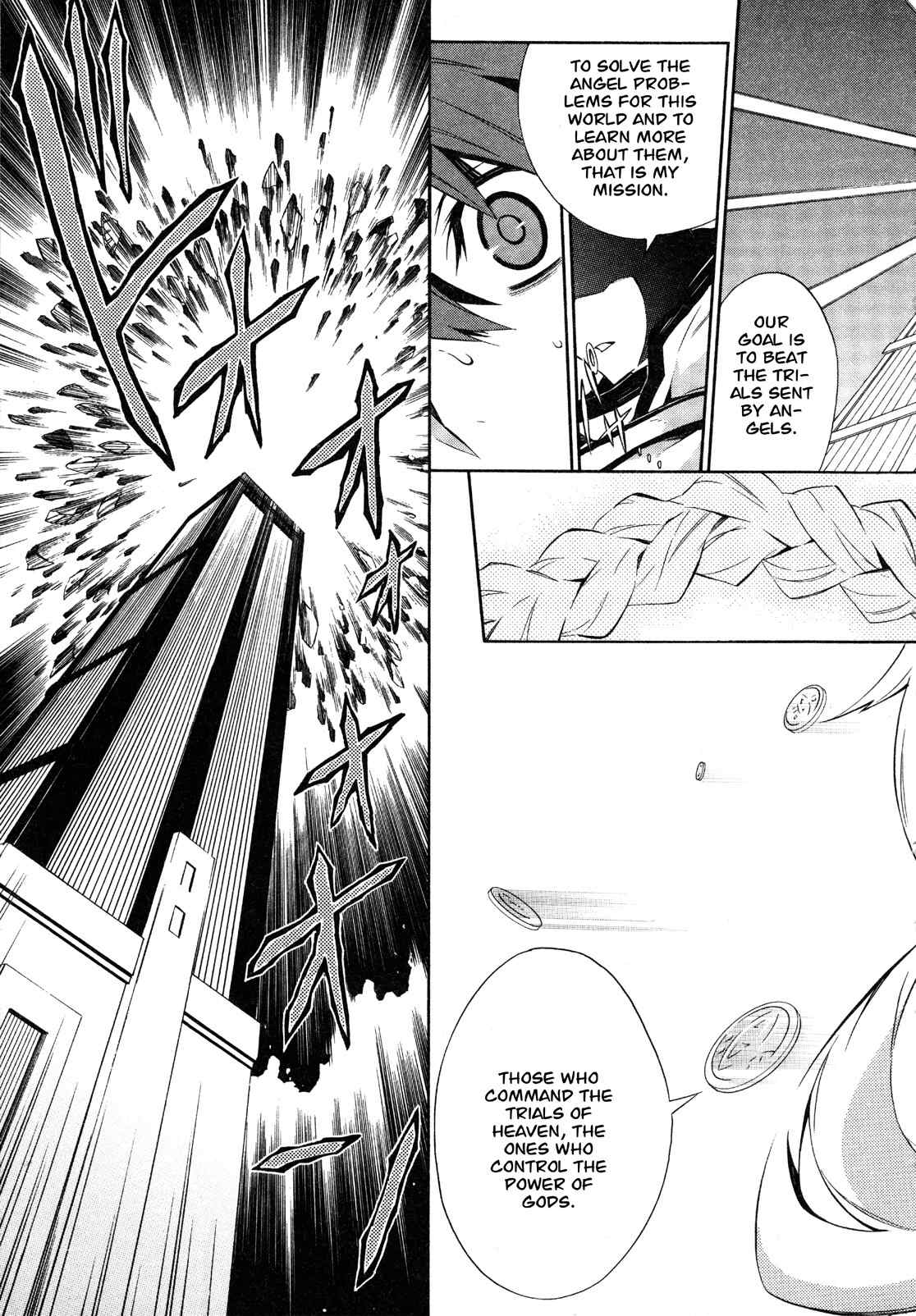 Paradox Blue Chapter 11 page 17 - Chapter 11: Angel Hazard vs. Four Angels (3): A Mysterious Person's Destiny