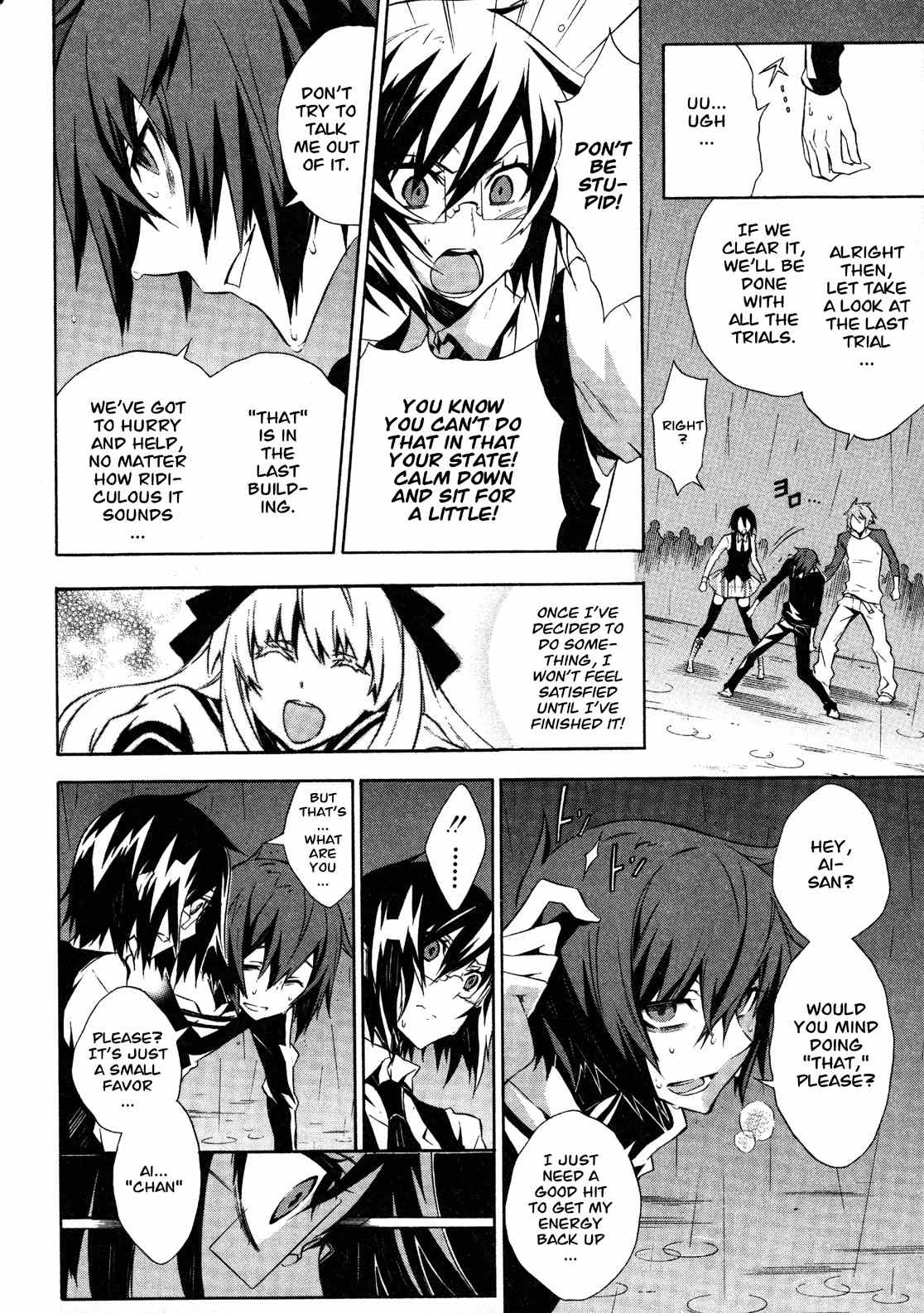 Paradox Blue Chapter 11 page 20 - Chapter 11: Angel Hazard vs. Four Angels (3): A Mysterious Person's Destiny