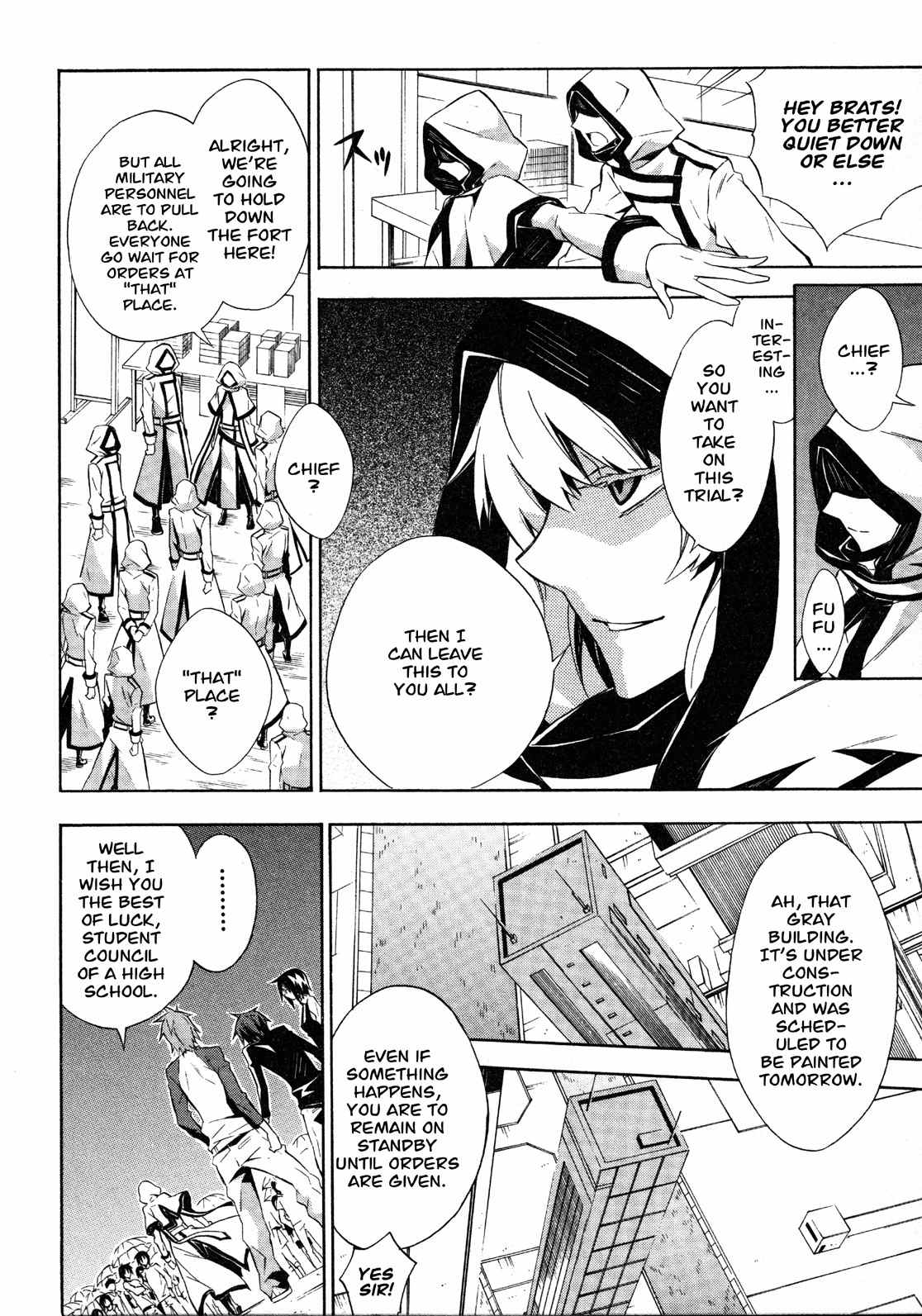 Paradox Blue Chapter 11 page 22 - Chapter 11: Angel Hazard vs. Four Angels (3): A Mysterious Person's Destiny