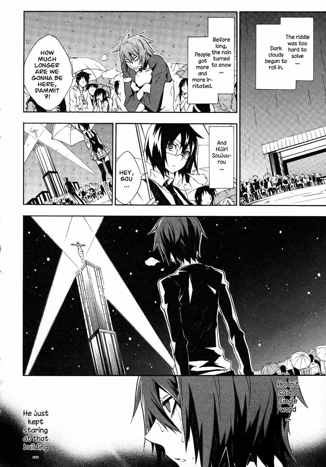 Paradox Blue Chapter 11 page 24 - Chapter 11: Angel Hazard vs. Four Angels (3): A Mysterious Person's Destiny