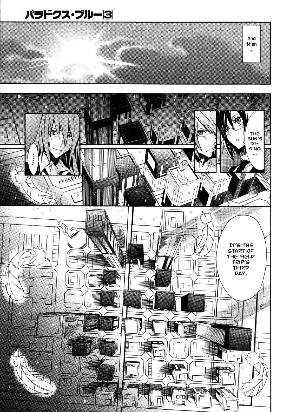 Paradox Blue Chapter 11 page 25 - Chapter 11: Angel Hazard vs. Four Angels (3): A Mysterious Person's Destiny